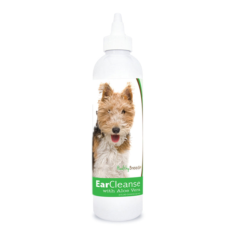 Healthy Breeds Wire Fox Terrier Ear Cleanse with Aloe Vera Cucumber Melon 8 oz