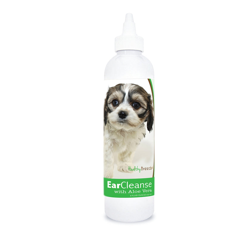 Healthy Breeds Cavachon Ear Cleanse with Aloe Vera Cucumber Melon 8 oz