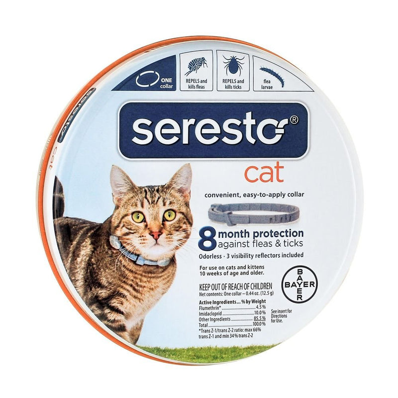 Seresto Flea Tick Collar for Cats Grey 1 Count (Pack of 1) - BeesActive Australia