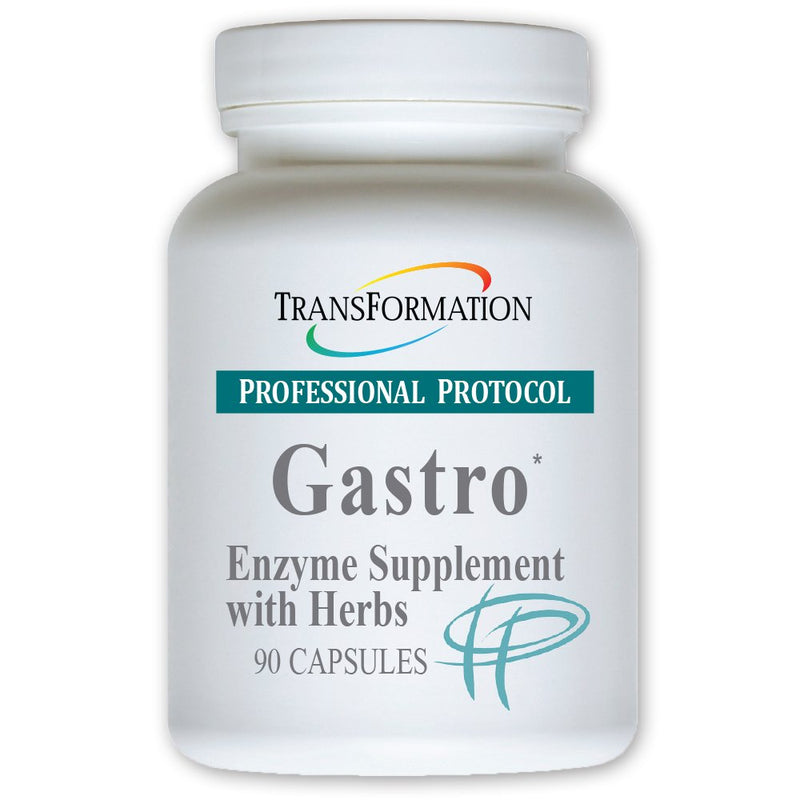 TRANSFORMATION THE GENESIS OF GOOD HEALTH Gastro Enzyme Supplement with Herbal Blend & Vitamin E, Formula to Alleviate Gastrointestinal Discomfort, Support for Relief of Heartburn, 90 Capsules 90 Count (Pack of 1)