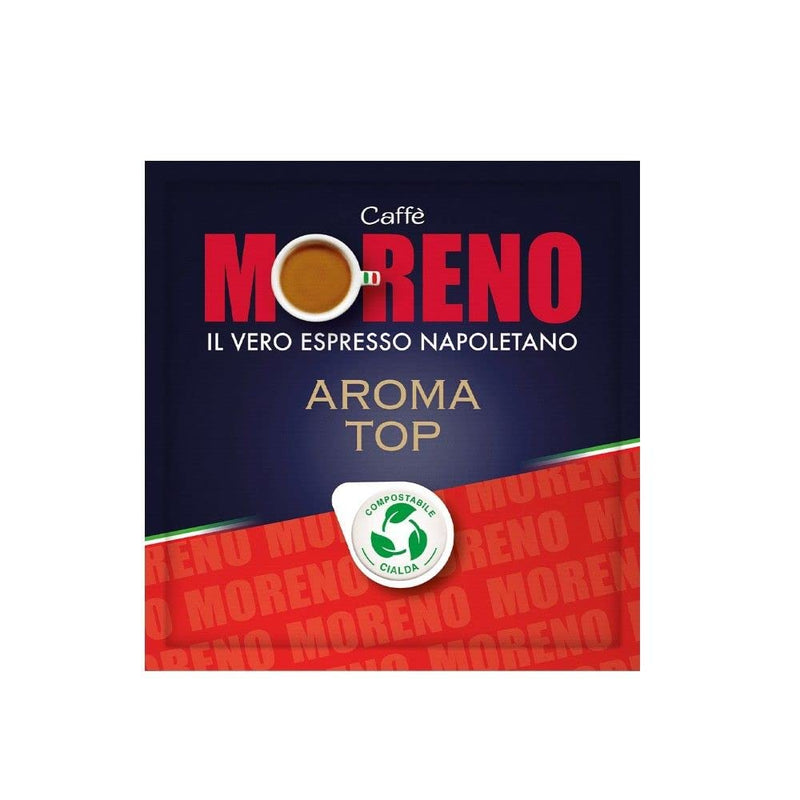 TOP Espresso 50 ESE PODS, CAFFE MORENO USA, Premium Roast, Made in Italy 🇮🇹 Il Vero Espresso Napoletano. - BeesActive Australia