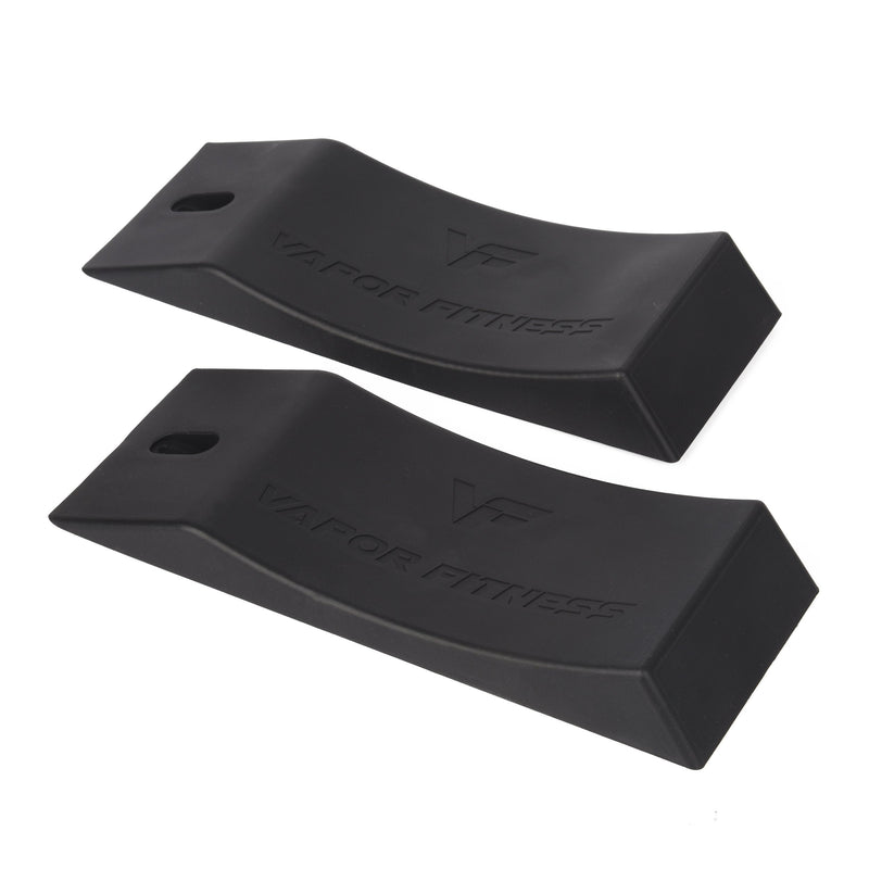 Widest Deadlift Wedge (2 Pack) - Barbell Deadlift Jack Alternative for Weightlifting - Accessories for Platforms, Blocks, and Pads Black (2 Pack)