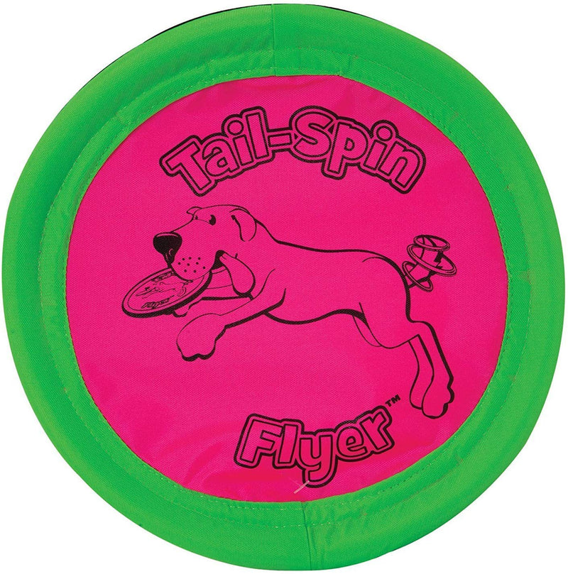 Booda Tail-Spin Flyer 10" Diameter Floppy Dog Frisbee (Pack of 2) - BeesActive Australia