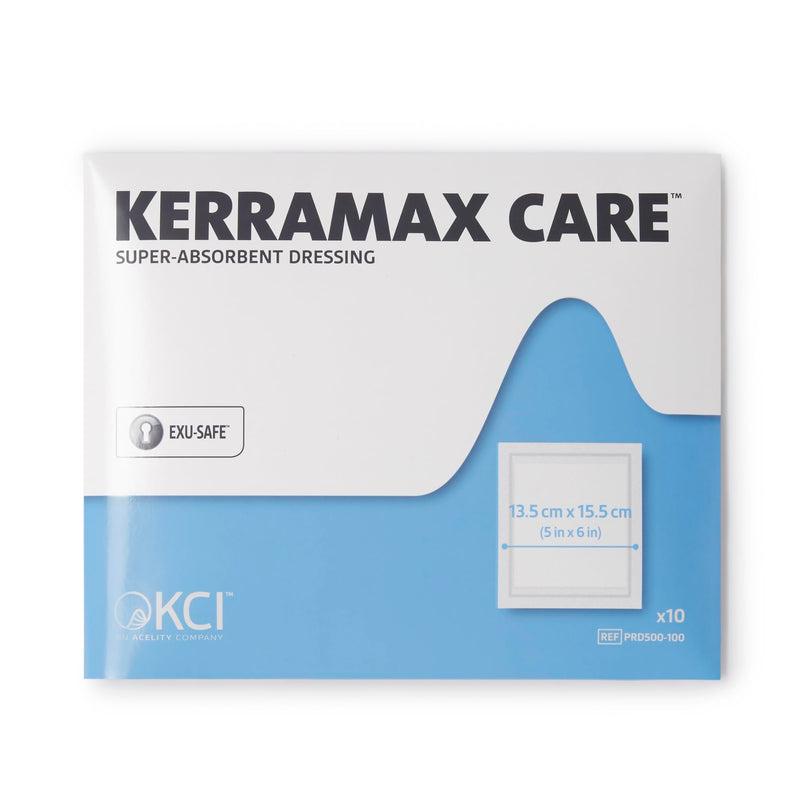 5"x6" Super Absorbent Wound Dressing (PRD500-100) – Absorbs Exudate and Isolates it, Preventing Leaks or Drips for Improved Patient Comfort and Wound Care Treatment (Box of 10) 5"x6" Box of 10