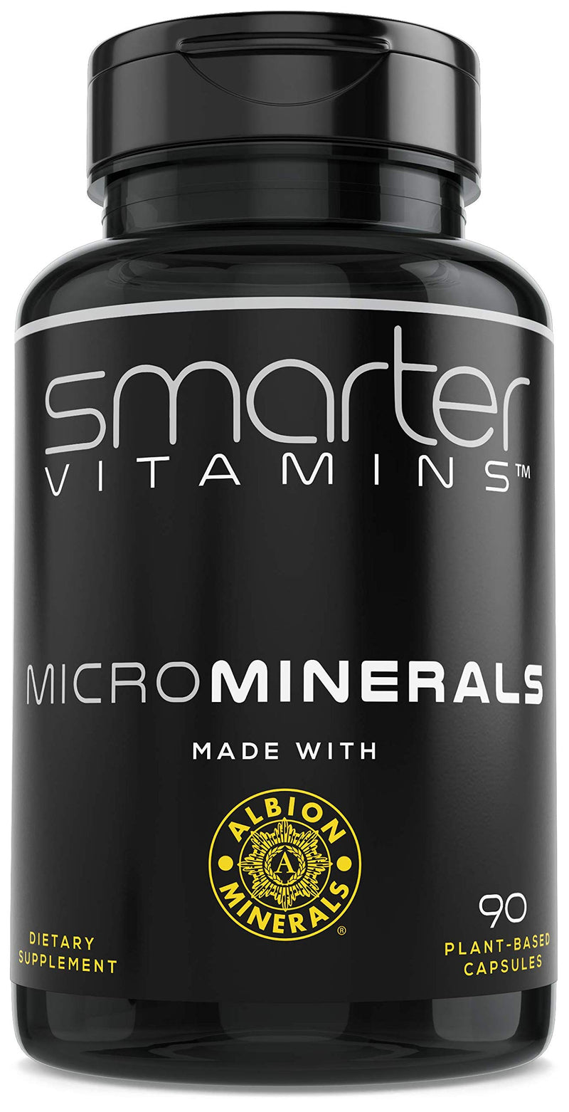 15mg Zinc Glycinate from Albion¬Æ 6 Essential Trace Bisglycinate Minerals, Manganese, Boron, Chromium, Selenium, Molybdenum Supplement, 90 Plant-Based Vegan Capsules 1