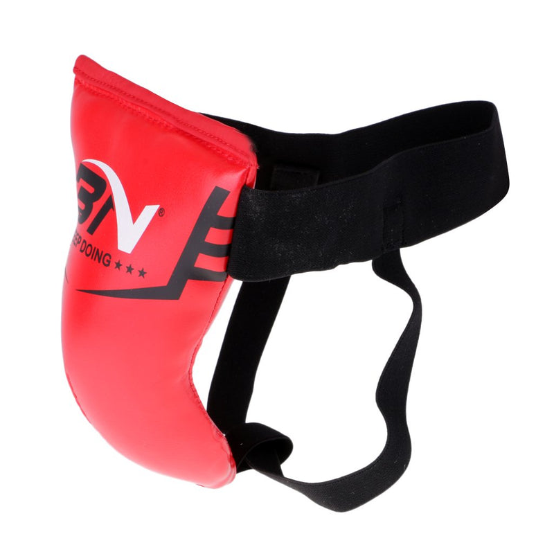SM SunniMix Safety Groin for Kids Adult, Boxing Cup -Fitting, MMA BBJ Grappling for Men Youth Red S Kids