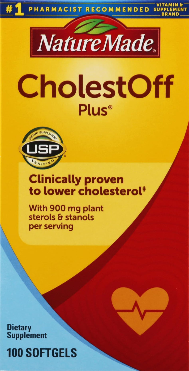 Nature Made, CholestOff Plus Softgels, 100 Count - BeesActive Australia