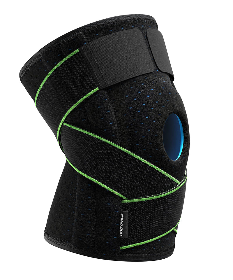 Bodyprox Knee Brace with Side Stabilizers & Patella Gel Pads for Knee Support 1 Count (Pack of 1) - BeesActive Australia