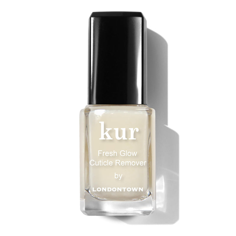 LONDONTOWN Fresh Glow Cuticle Remover - Instant Cuticle Remover Liquid - No Tool or Cutting Moisturizing Softening Nail Care for Dry, Damaged Cuticles, .40fl oz Original (0.4 fl oz) - BeesActive Australia