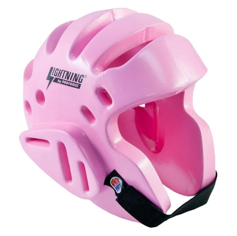 ProForce Lightning Karate/Martial Arts Sparring Headgear (Pink, X-Large (Head Circ: 23.5-24")