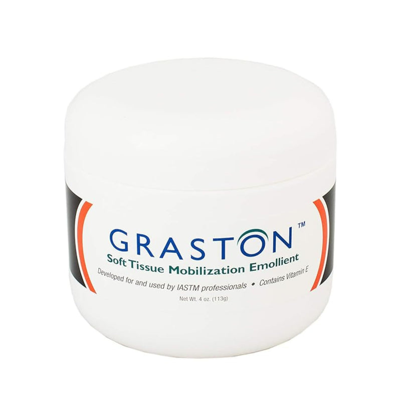 Graston Technique Vitamin E Enriched Emollient - 4oz Jar, Ideal for IASTM Lotion & Massage Therapy Cream, Perfect Vitamin E Cream for Massage and Physical Therapy, 1-Pack 1 Count (Pack of 1)