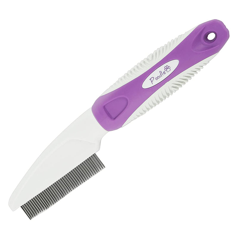 Pet Comb to Comb your Dogs,Cats,Poodles Hair- Rotatable Pins, Easy to Use, Slip Proof- Best Dog Comb for grooming your Dog - BeesActive Australia