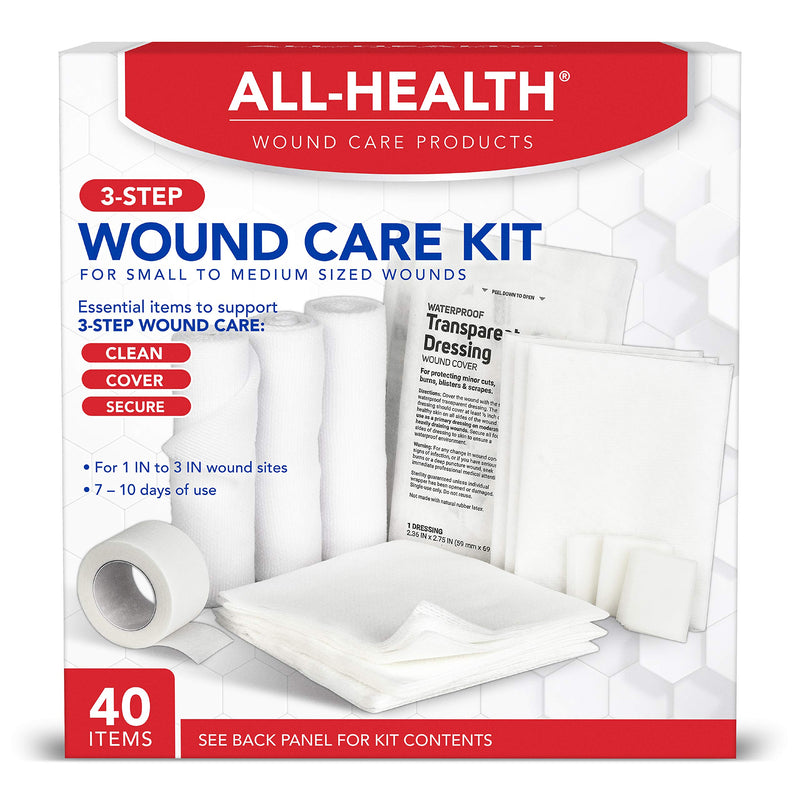 All Health Wound Care Kit, 40 Items | For Small to Medium Sized Wounds - BeesActive Australia