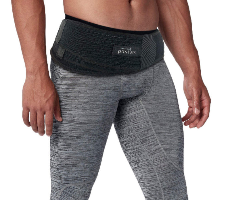 Vriksasana Si Belt for Men and Women That Treat Sciatica, Including Pelvic, Back and Leg Pain Nerve Pain, Stabilize Sacroiliac Joint | Trochanter Brace | Anti-Slip and Pilling-Resistant (REGULAR SIZE) Regular