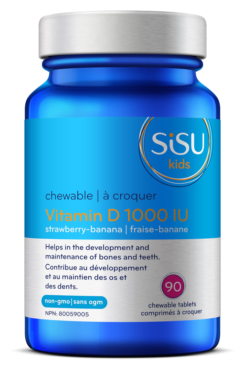 SISU Kids Vitamin D 1000Iu, 90 CT