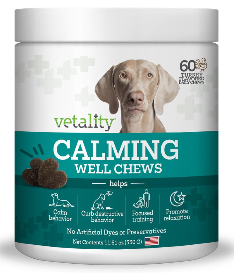 Triple Action Calming Sniffer Chews for Dogs, 60 Piece (008086) - PawsPlanet Australia