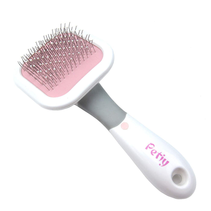 Alfie Pet - Eissa Massage Brush for Small Animal - Ideal for Rabbit, Chinachilla, Guinea Pig, Puppy and Kitten - Color: White - BeesActive Australia