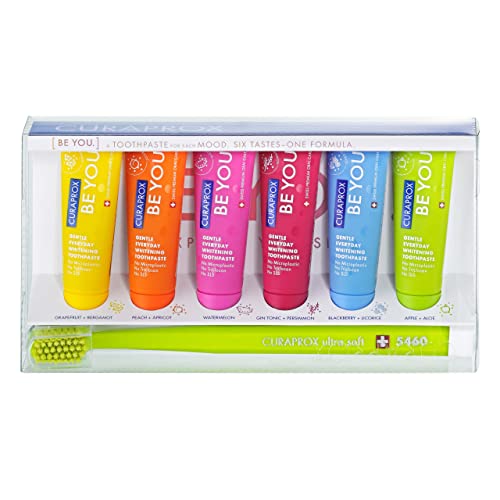 Curaprox Be You Six Taster Pack Whitening Toothpaste