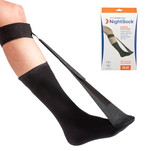 ProStretch NightSock, Overnight Relief for Plantar Fasciitis w/Toe Support