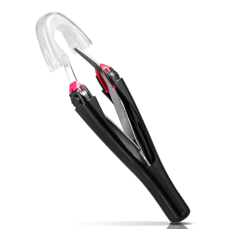 Lurrose Automatic Elastic Eyebrow Tweezer Retractable Tweezer for Eyebrow Removal (Color Random) - BeesActive Australia