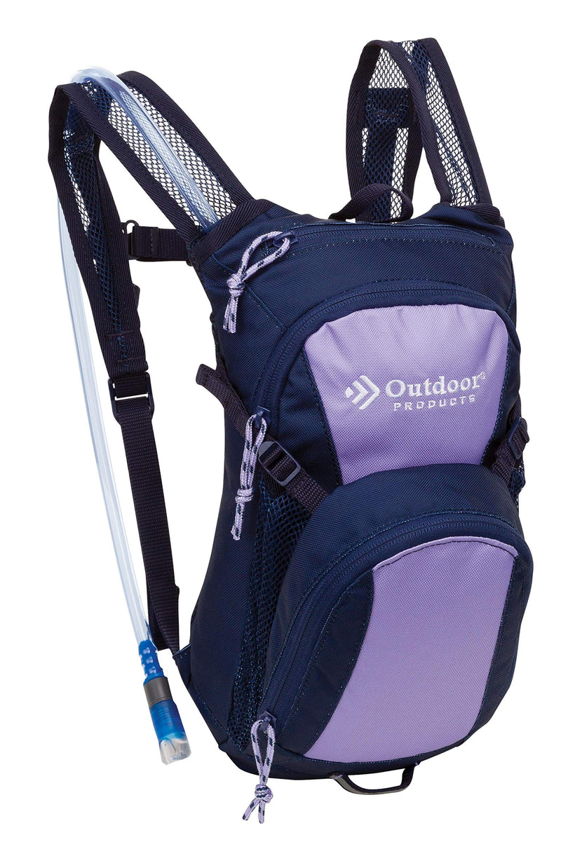 Outdoor Products Tadpole Hydration Pack (Black) (Violet Tulip) Violet Tulip One Size (3.5L Capacity)