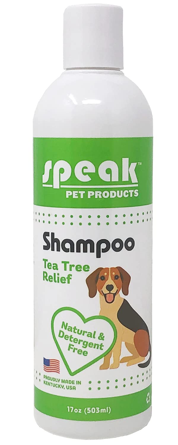 Natural Dog Shampoo, Tea Tree Relief, 17oz - PawsPlanet Australia
