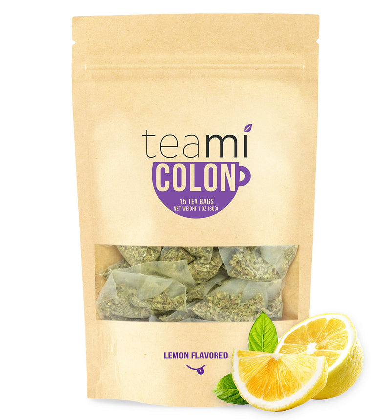 Teami® Colon Cleanse Detox Tea - 15 Tea Bags, 30 Day Supply (Lemon) - BeesActive Australia