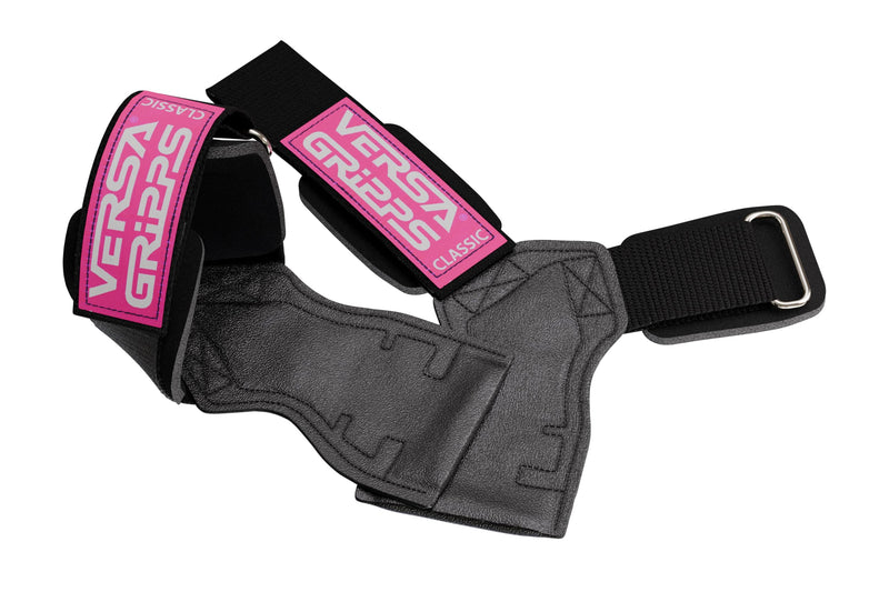 Versa Gripps® Classic, Made in The USA, Wrist Straps for Weightlifting Alternative, The Best Training Accessory Pink Label Med/Large: 7-1/8 to 8 inch wrist - BeesActive Australia