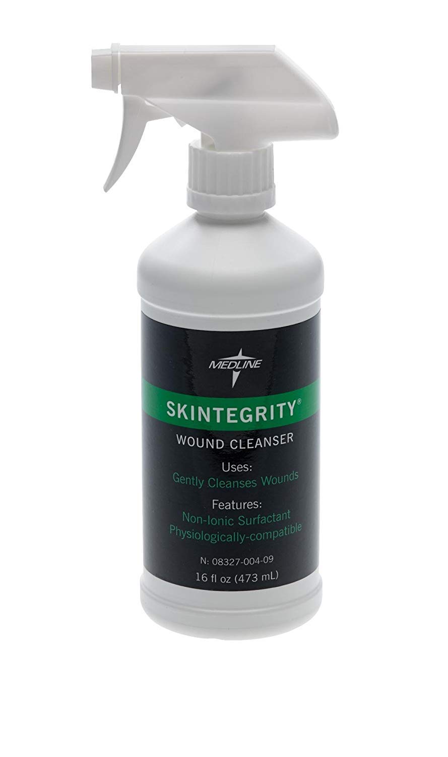 Medline Skintegrity Wound Cleanser, 16-Ounce Bottle with Trigger Sprayer, 1 EACH 1 Count 16 Fl Oz