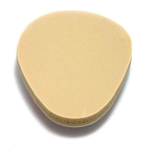 Metatarsal Firm Tan Foam Foot Pad - 1/4" Thick Foam Pad Cushions - 6 Pairs (12 Pieces) 2.25 Inch wide x 2.75 Inch long
