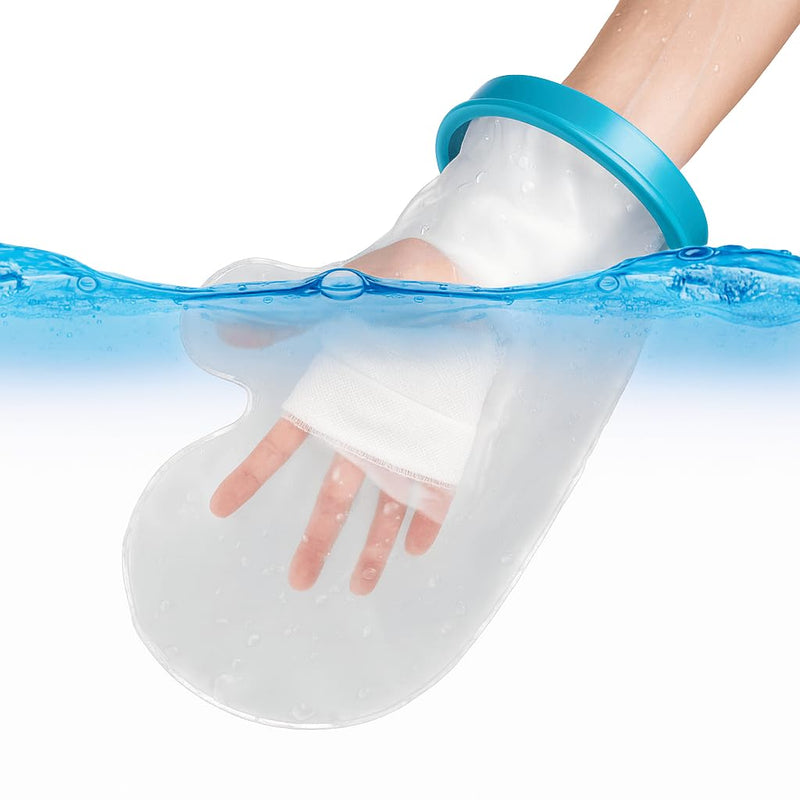 Waterproof Hand Cast Cover for Shower Adult, Reusable Watertight Wrist Protector for After Surgery Broken Hand Finger, Medical Grade Comfortable Bandage Sleeve Bag for Burns Wound [2026 Upgrade] - BeesActive Australia