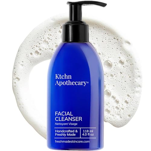 Ktchn Apothecary Handcrafted Natural Hydrating Cream-to-Foam Face Wash Sage 4 Fl Oz (Pack of 1)