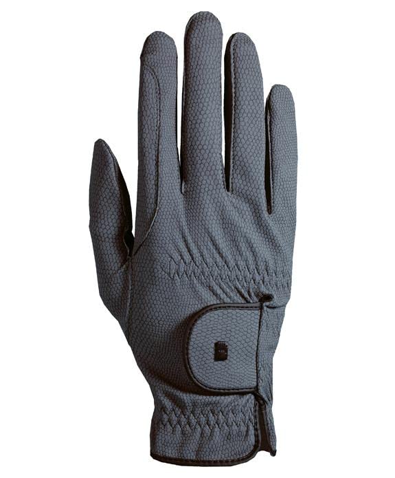 Roeckl Roeck-Grip Unisex Gloves 9 Anthracite - BeesActive Australia