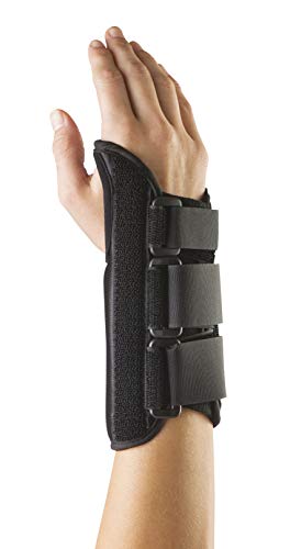 United Ortho 70211 PatientFORM 8" Wrist Brace-Right, XX-Small Black Right