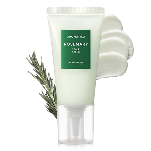 AROMATICA Rosemary Scalp Scrub 5.82oz / 165g 5.8 Ounce (Pack of 1)