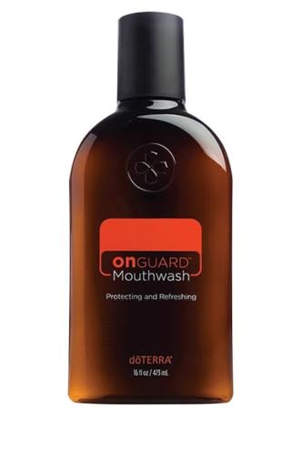 doTERRA On Guard Mouthwash - Alcohol Free - Formulated to Clean Teeth & Reduce Plaque