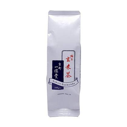 Ippodo Tea (Kyoto Since 1717) Genmaicha - Japanese Green Tea (100g Bag) 3.52 Ounce (Pack of 1) - BeesActive Australia