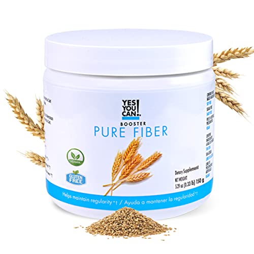 Yes You Can! Meal Replacement Shake, Pure Fiber, 20g Protein, 15 Servings | 20g protein, 4g fiber, 21 vitamins & minerals, 0g added sugar, all-in-one nutrition 30 Servings (1 Pack)