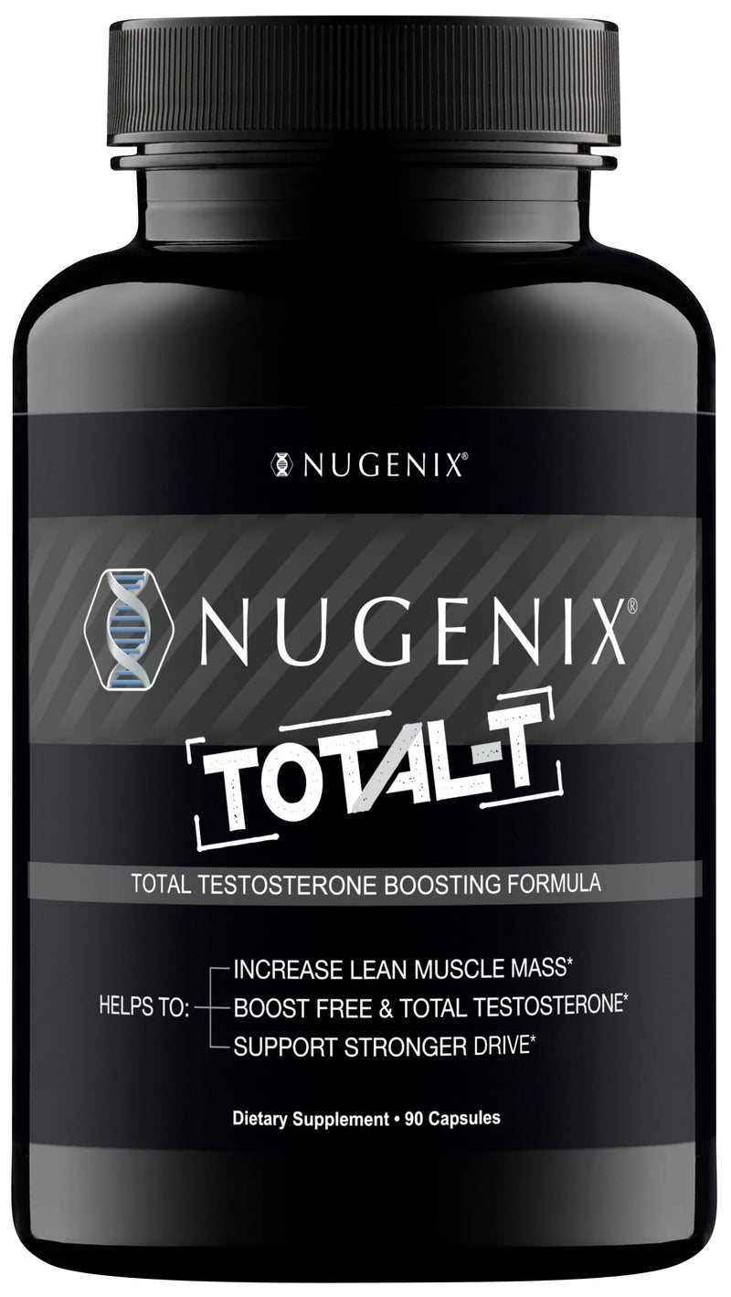Nugenix Total-T, Free and Total Testosterone Booster Supplement for Men, 90 Count 90 Count (Pack of 1) - BeesActive Australia