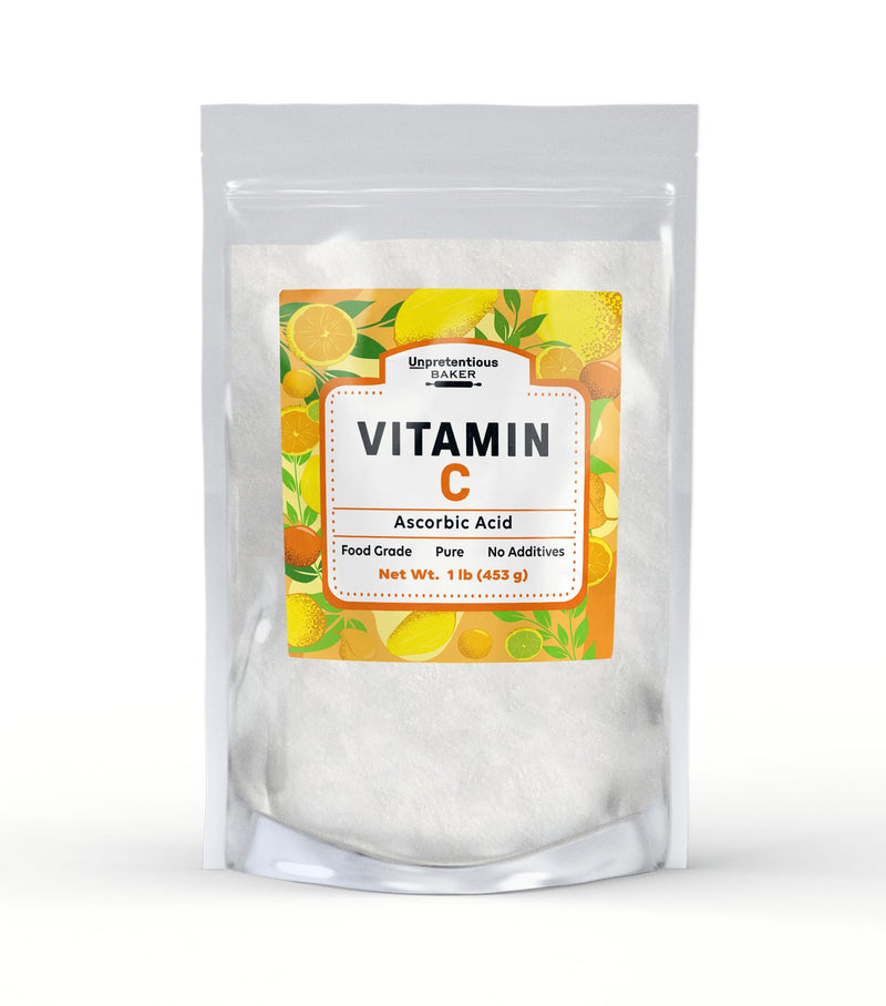 Unpretentious, Vitamin C Powder, 1 Lb | For cooking, baking, and seasoning 16 Ounce (Pack of 1)