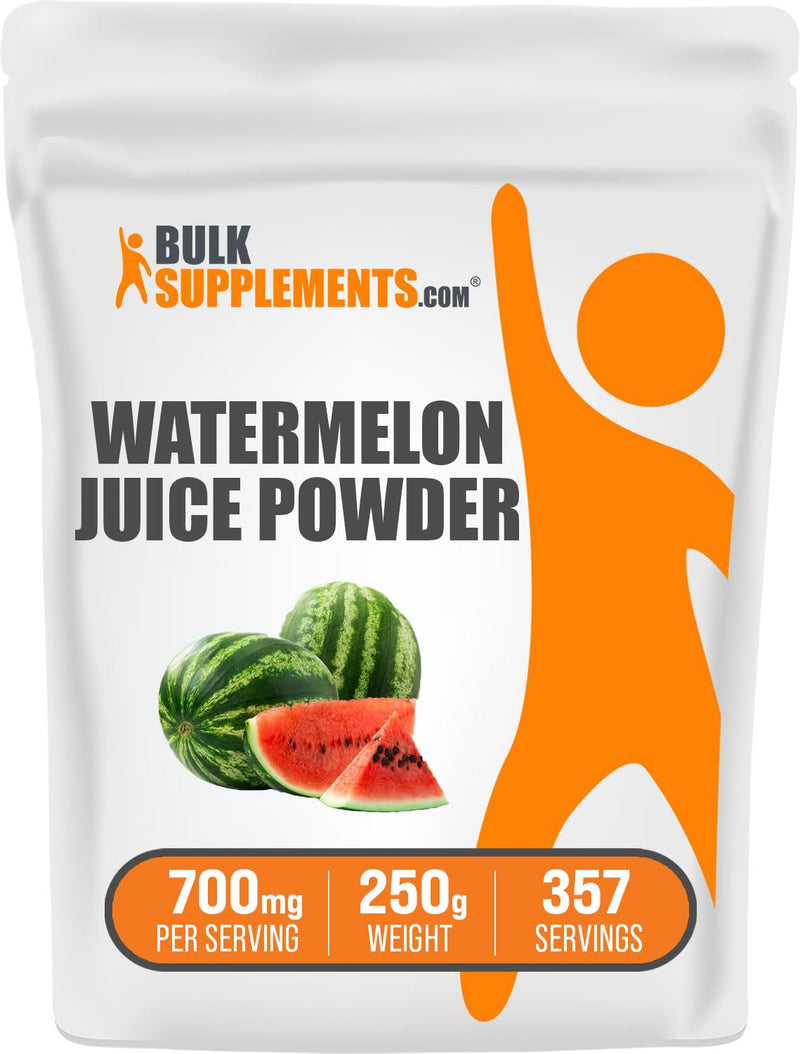 BulkSupplements.com Watermelon Juice Powder - Watermelon Electrolyte - Vegan Drink Mix - Watermelon Energy Powder - Pure Watermelon Extract (250 Grams - 8.8 Oz) 8.8 Ounce (Pack of 1) - BeesActive Australia