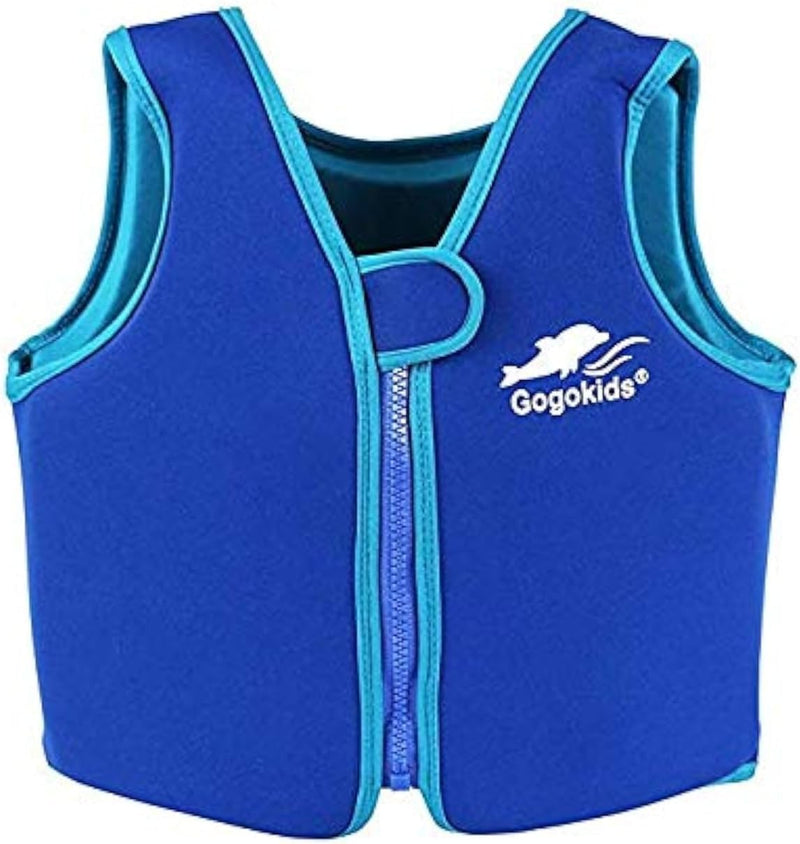 Vine Kids Swim Vest Toddler Learn to Swim Floatation Jackets Training Vest for Boys Girls Blue 5-8 Years - BeesActive Australia