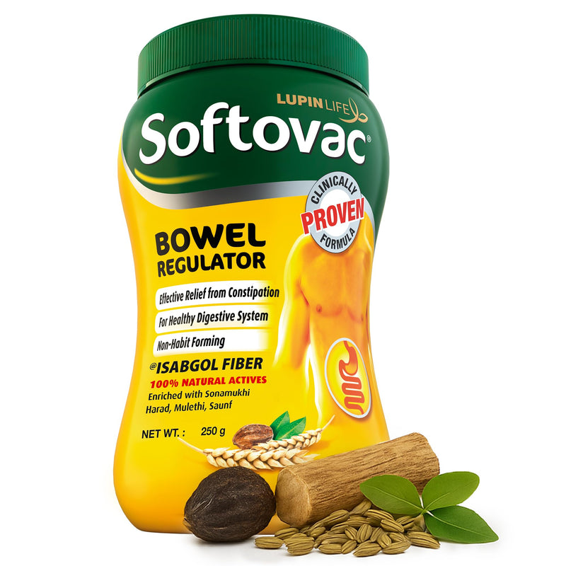 Bowel Regulator 250g - 100% Natural Actives: High Fiber Formula enriched with Sonamukhi, Harad, Mulethi, Saunf etc.