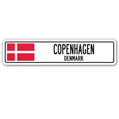 SignMission 4" X 18" Aluminum Sign, Copenhagen Denmark - BeesActive Australia