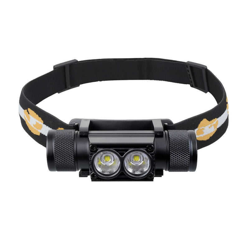 sofirn Headlamp, 1200 Lumen Rechargeable Head Lamp with Bright SST40 LED, Waterproof, for Kids and Adults, for Camping, Running, Hiking, Emergency, Outdoor, Hard Hat