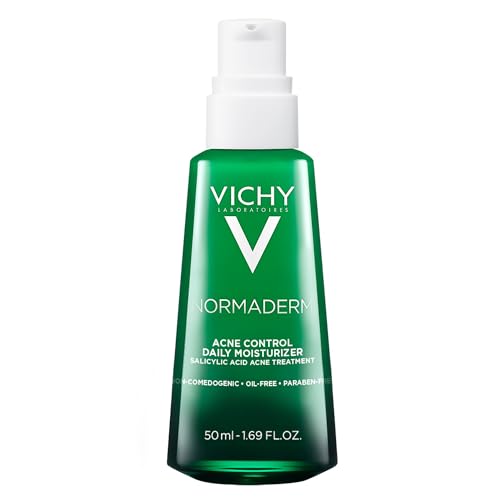 VICHY Normaderm Acne Control Daily Moisturizer with Salicylic Acid 1.7 Fl Oz (Pack of 1) Face Moisturizer