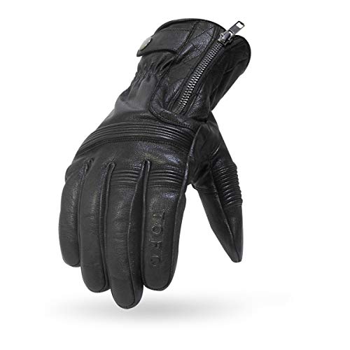TORC Mens Street Motorcycle Gloves X-Small Cajon Black