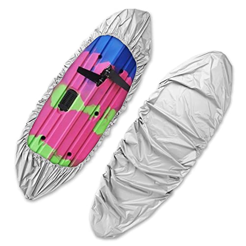 Kayak Cover,4.5m/ 11.8-13.1ft Canoe Storage Dust Sunblock Cover with Sunblock for Fishing Boat Kayak Canoe Paddle Board(Gray)