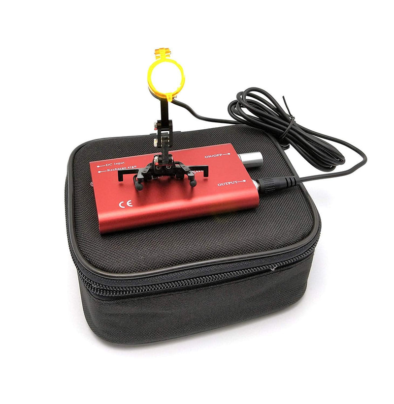 3W LED Medical Head Light Lamp with Filter Clip-on Style Red