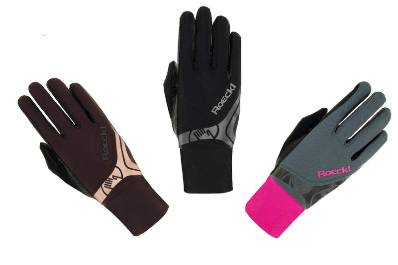 Roeckl Melbourne Riding Gloves black 6.5 - BeesActive Australia